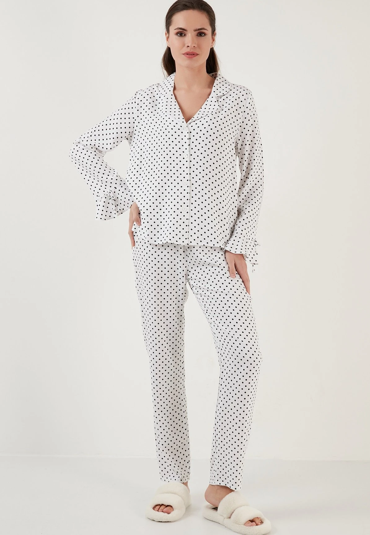 LELA Regular Fit - Pyjama - White - Afbeelding 2