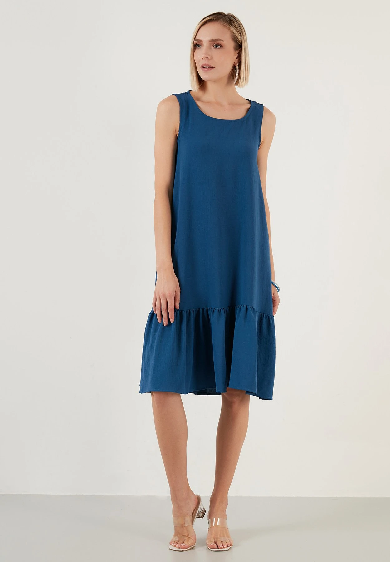 LELA Regular Fit- Jurk - Indigo - Afbeelding 2