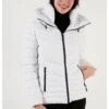 LELA Slim Fit - Winterjas - White