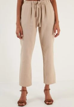 LELA Regular Fit - Trainingsbroek - Mink