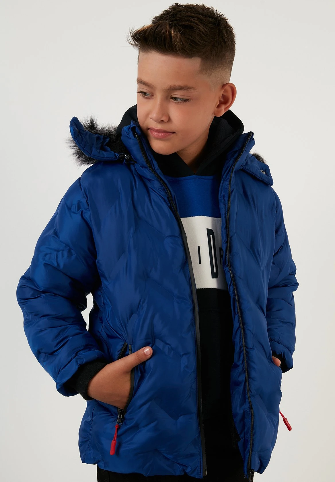 LELA Regular Fit - Winterjas - Blue - Afbeelding 5