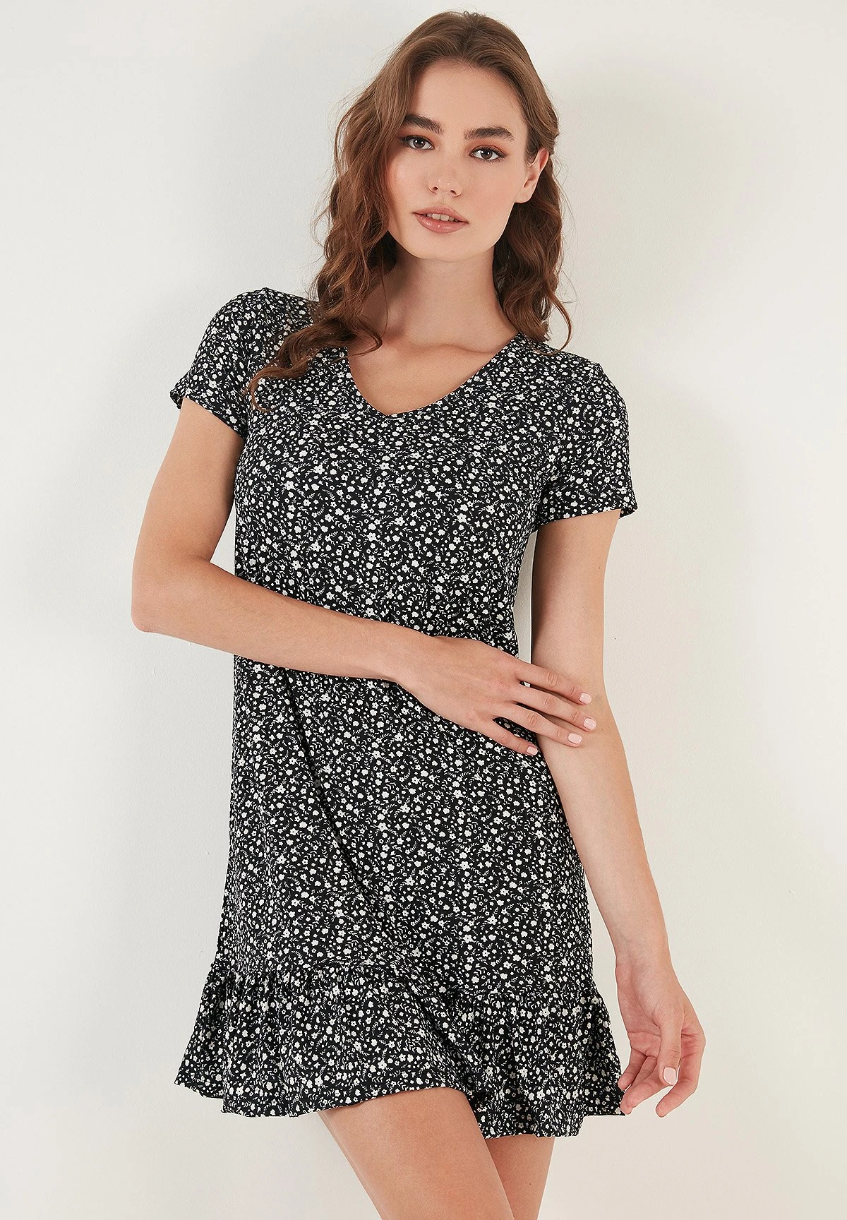 LELA Mini- Jurk - Black - Afbeelding 3