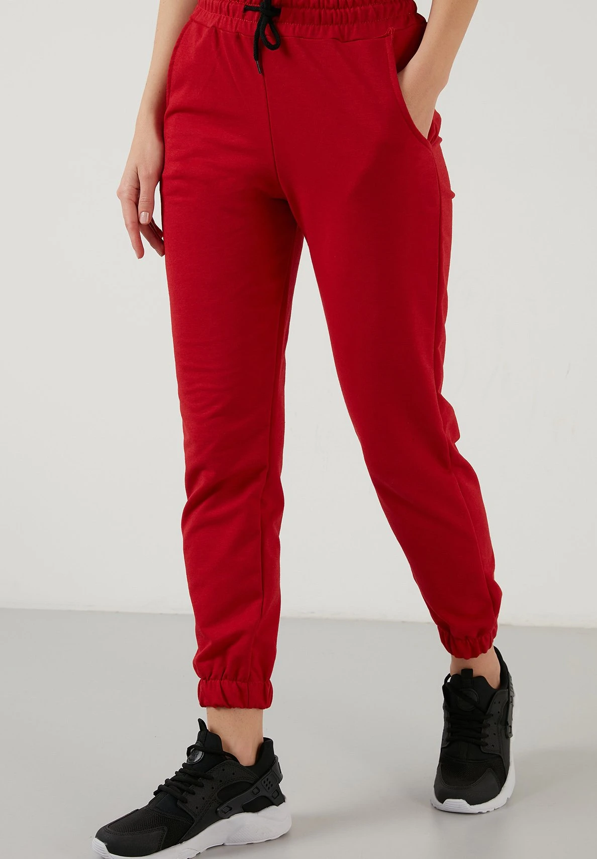 LELA Slim Fit - Trainingsbroek - Red - Afbeelding 3