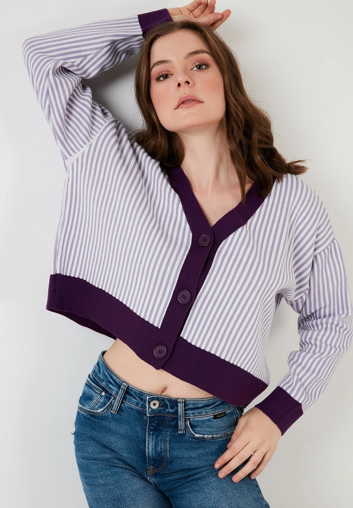 LELA Regular Fit - Vest - Purple