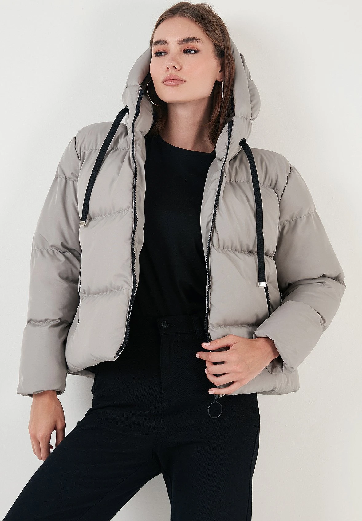 LELA Regular Fit - Winterjas - Grey - Afbeelding 7