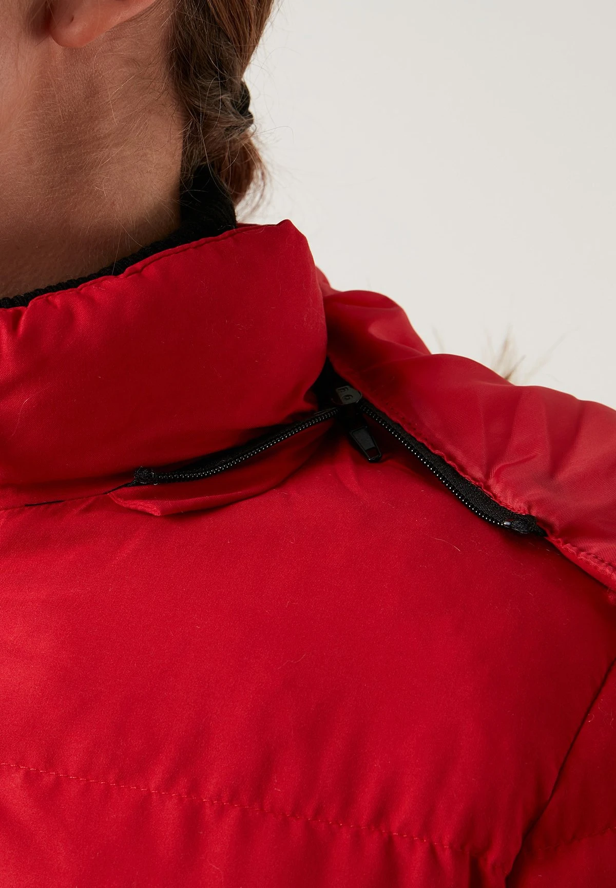 LELA Slim Fit - Winterjas - Red - Afbeelding 6