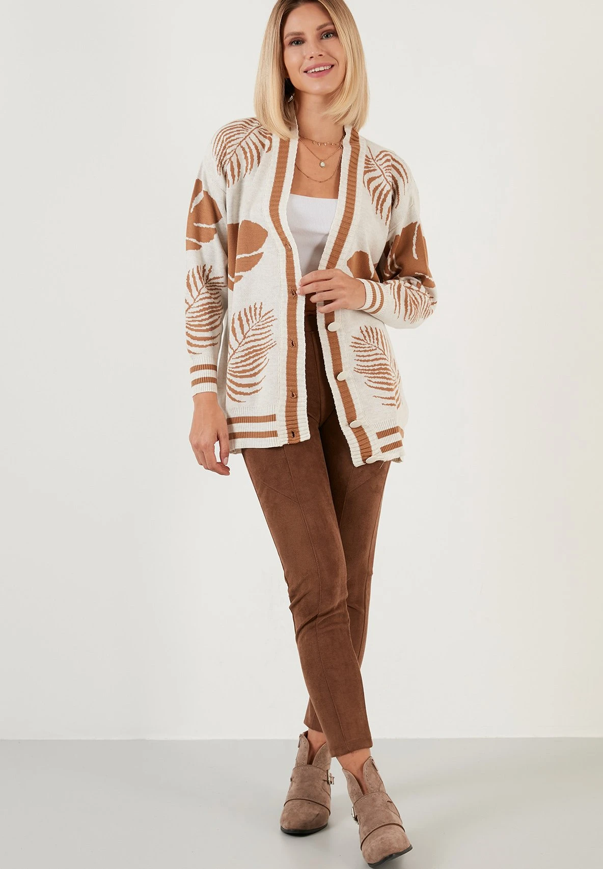 LELA Vest - Caramel - Afbeelding 2