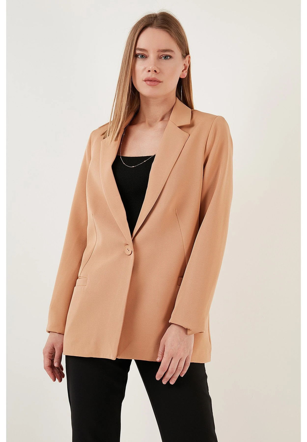 LELA Regular Fit - Blazer - Camel - Afbeelding 4