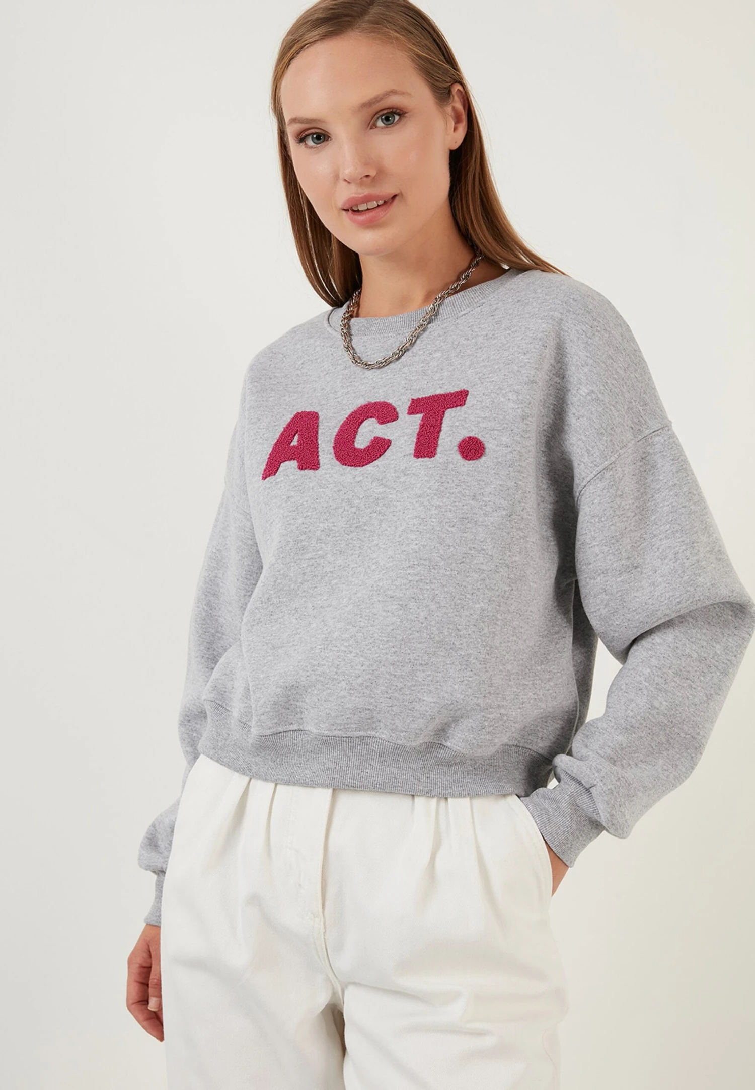 LELA Sweater - Grey - Afbeelding 5