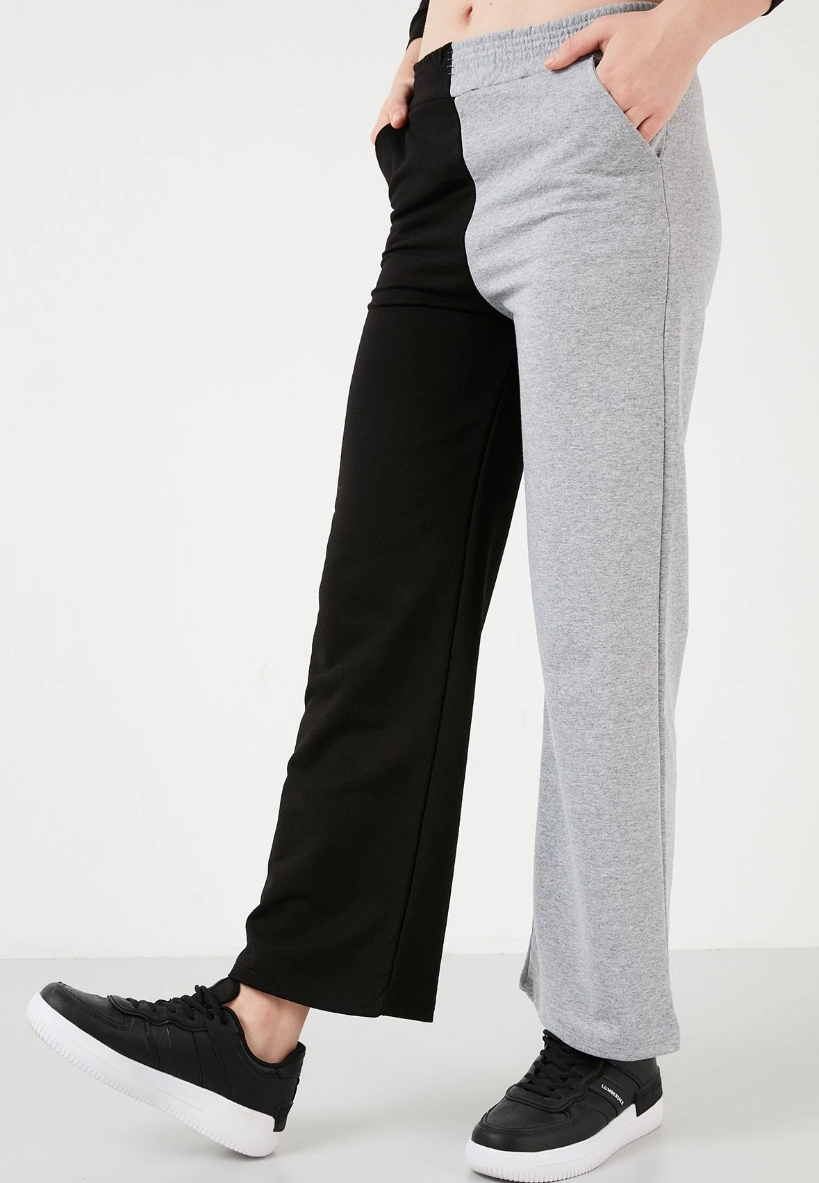 LELA Regular Fit - Trainingsbroek - Black-Grey - Afbeelding 4