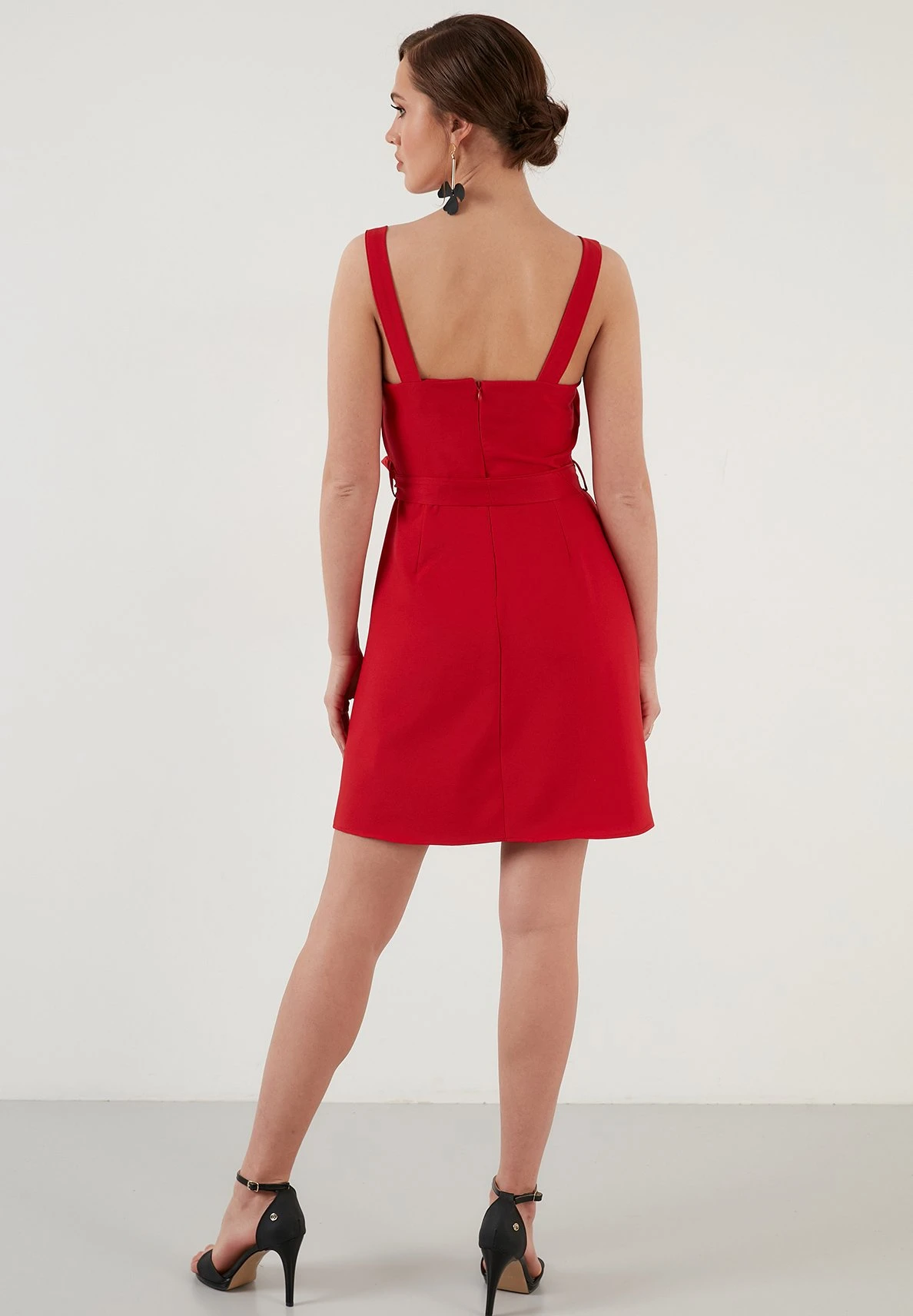 LELA Slim Fit - Jurk - Red - Afbeelding 3