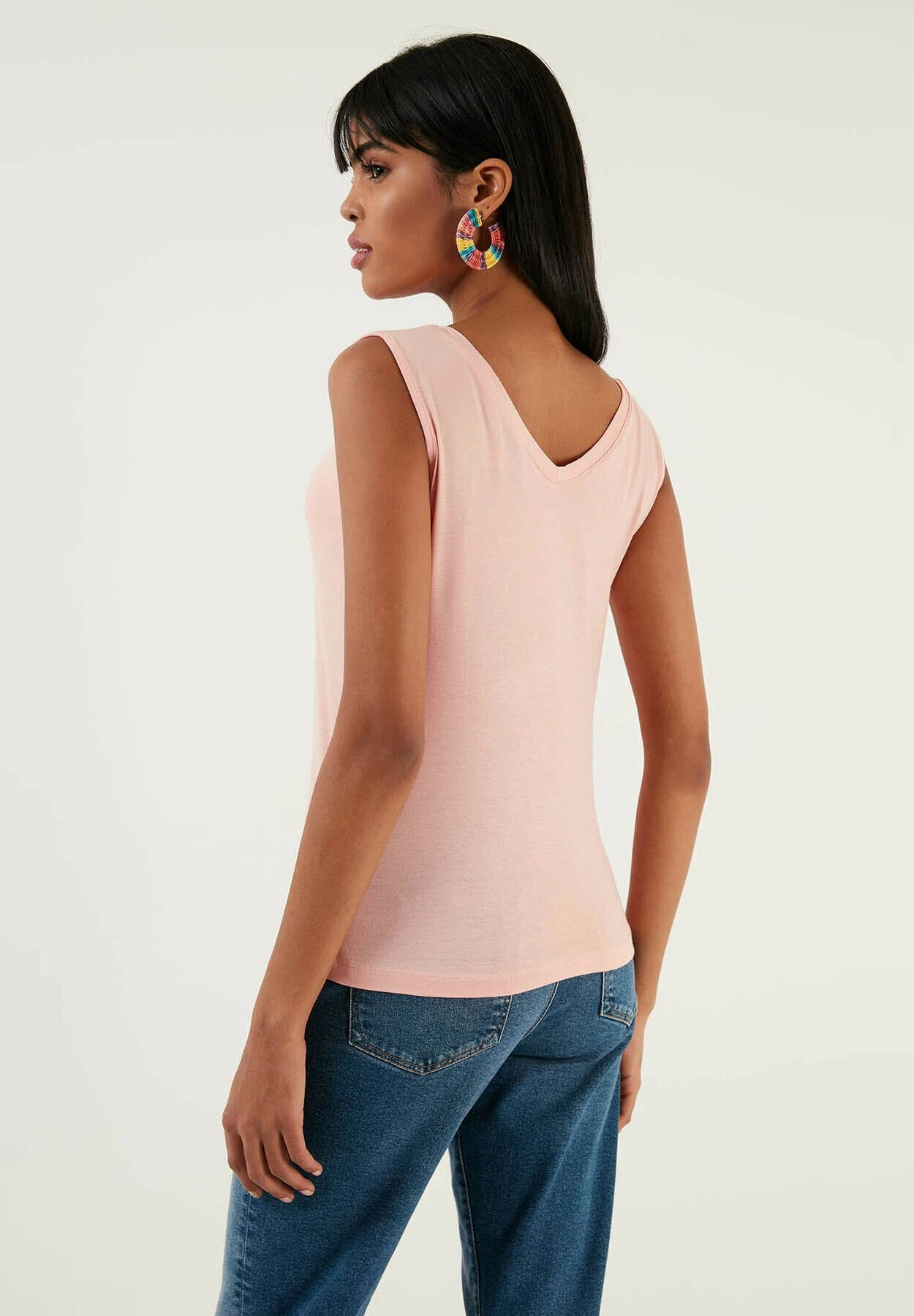 LELA Regular Fit - Top - Powder Pink - Afbeelding 3