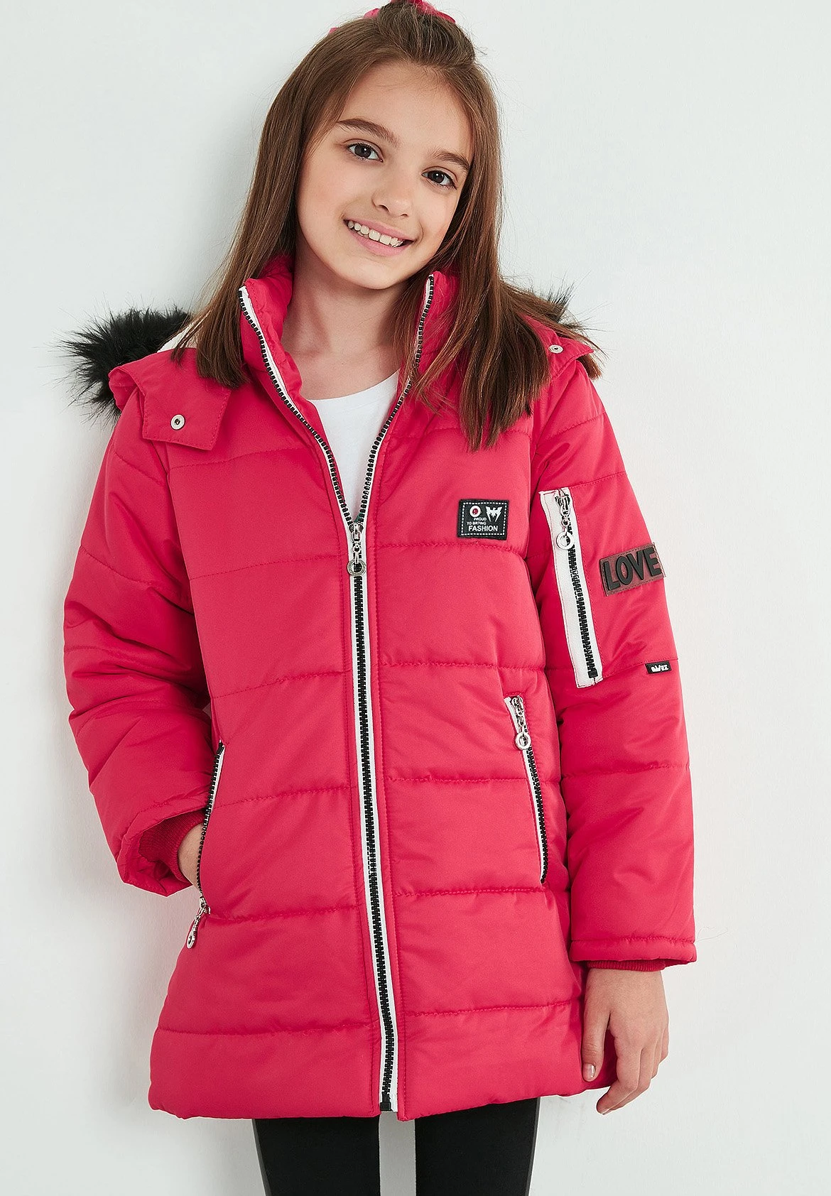 LELA Regular Fit - Winterjas - Pink - Afbeelding 2