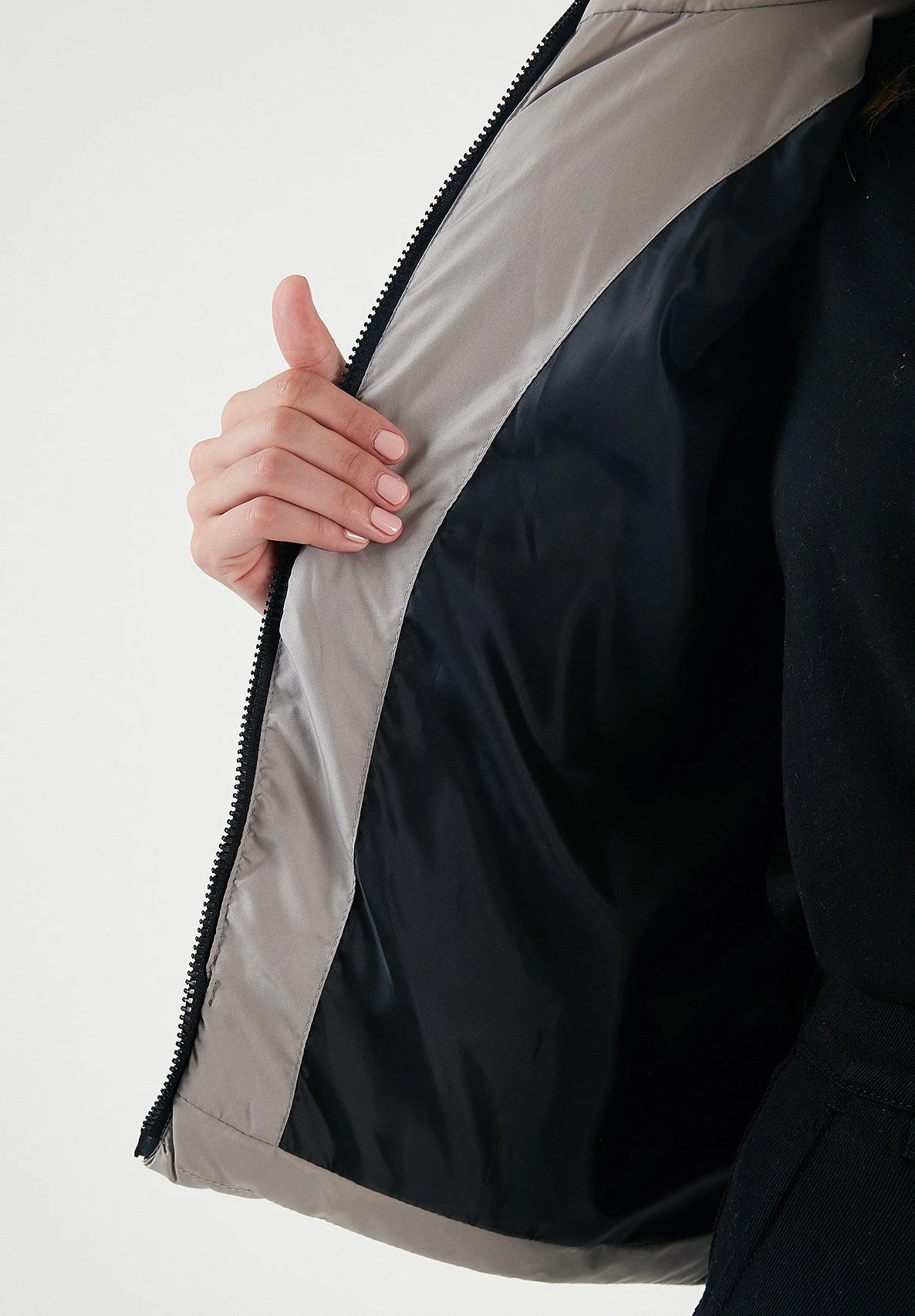 LELA Regular Fit - Winterjas - Grey - Afbeelding 4