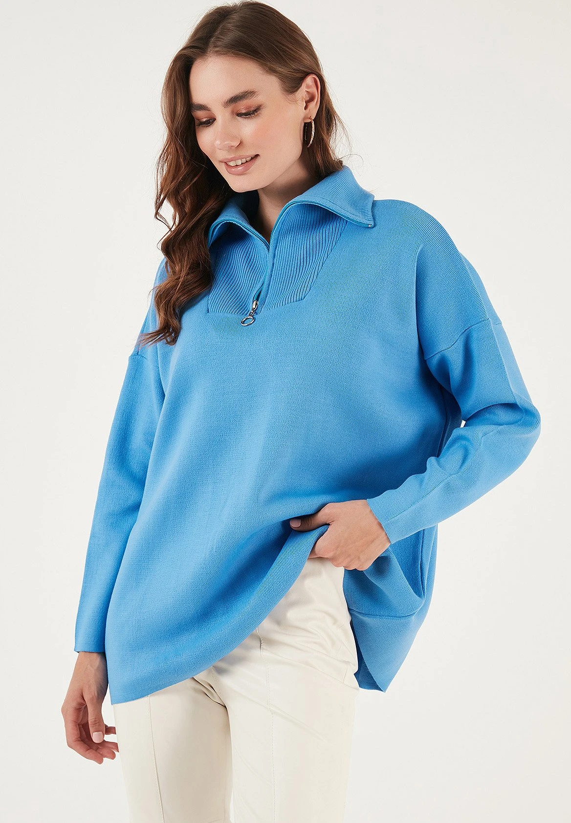 LELA Trui - Light Blue - Afbeelding 3