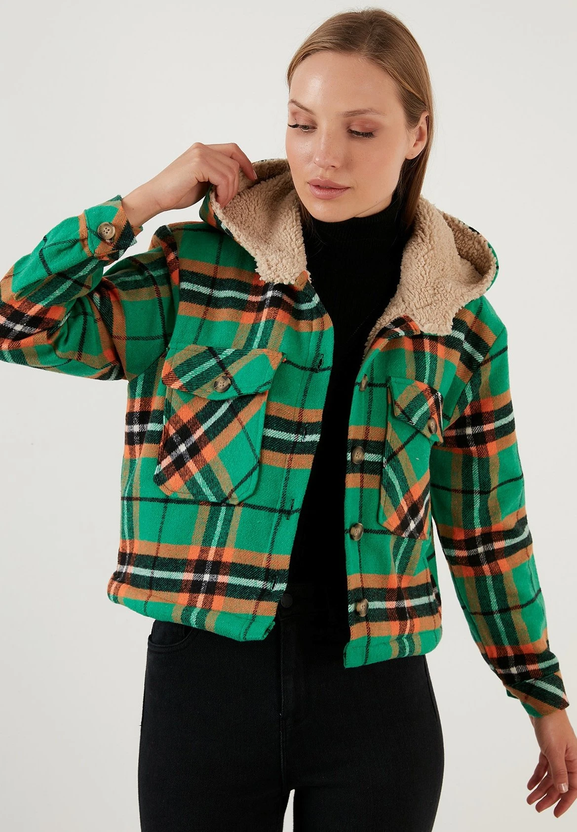 LELA Regular Fit - Jas - Green - Afbeelding 5