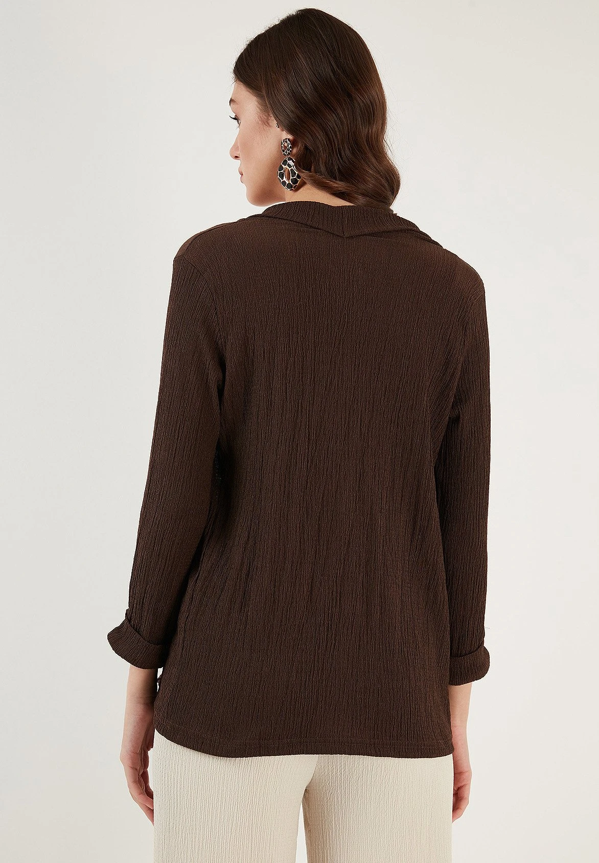 LELA Regular Fit - Vest - Brown - Afbeelding 2