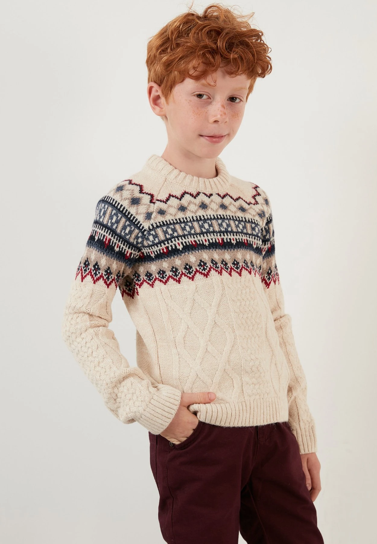 LELA Regular Fit - Trui - Beige - Afbeelding 4