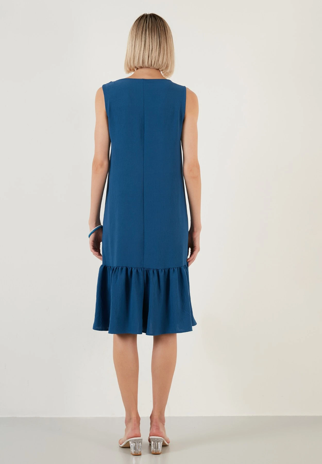 LELA Regular Fit- Jurk - Indigo - Afbeelding 3