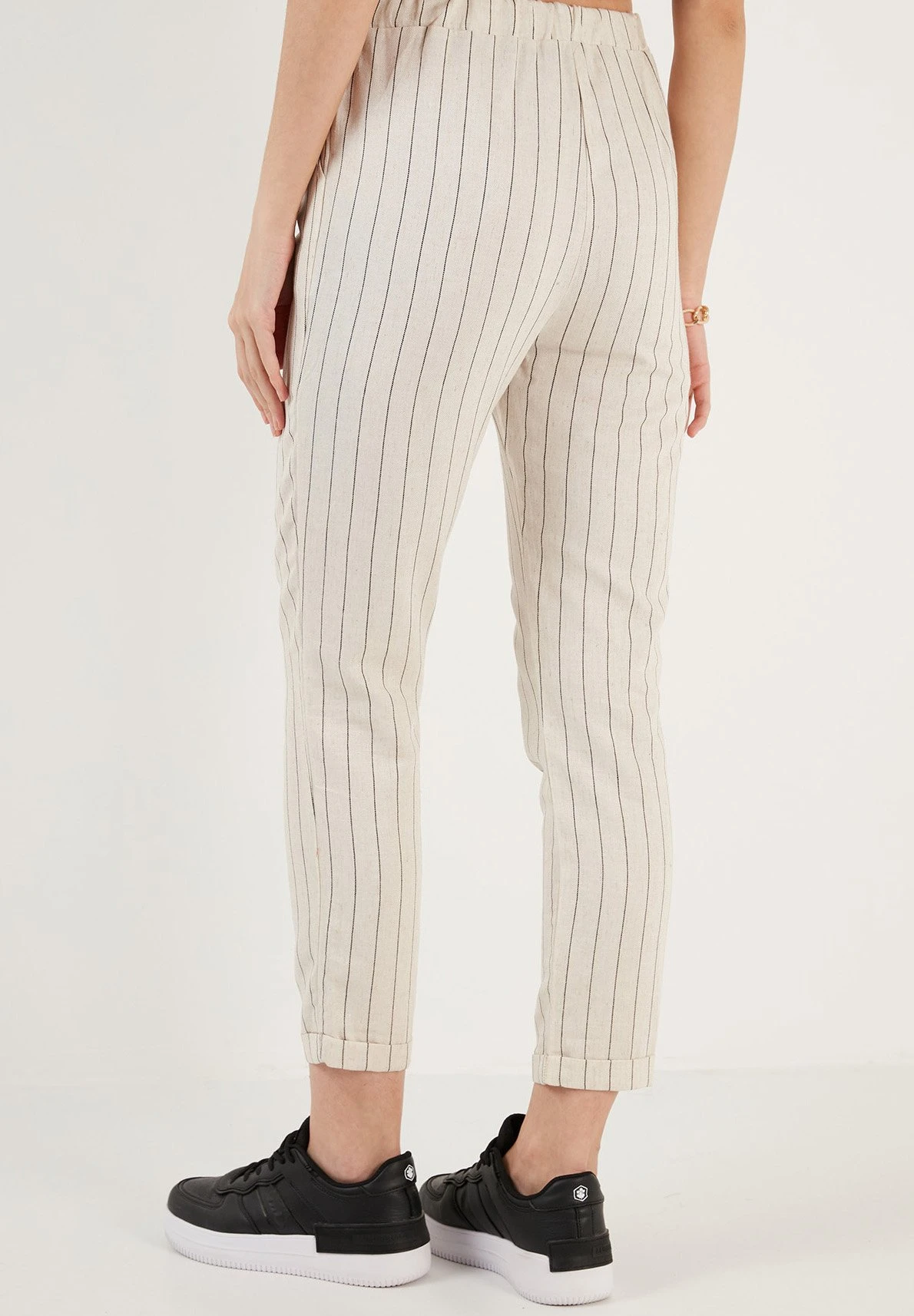 LELA Slim Fit - Broek - Ecru - Afbeelding 3