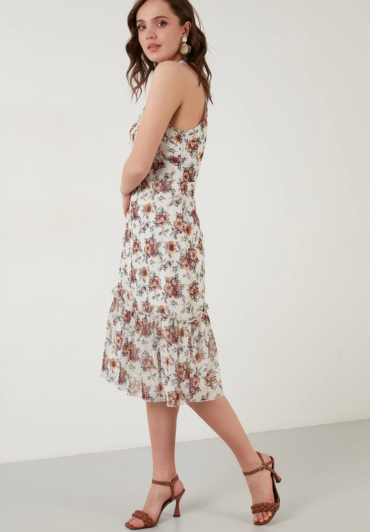 LELA Slim Fit - Jurk - Stone Colored - Afbeelding 3