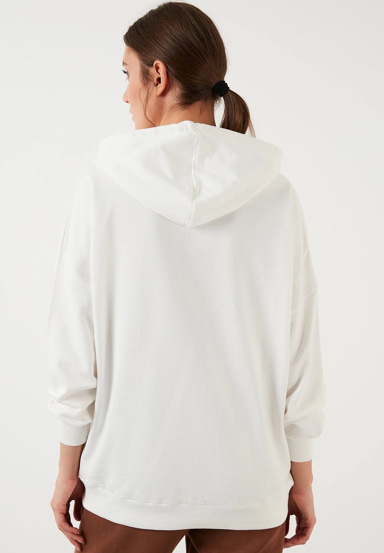 LELA Loose Fit - Hoodie - Ecru - Afbeelding 2