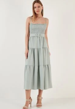 LELA Regular Fit - Jurk - Mint