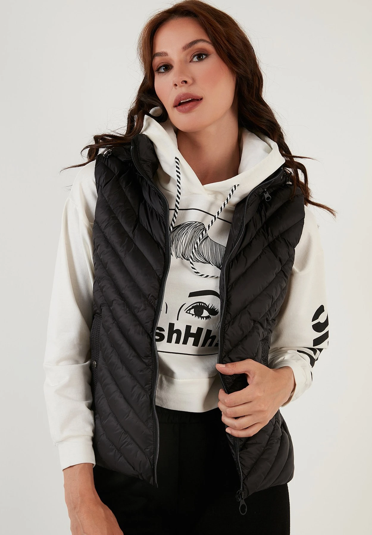 LELA Regular Fit - Bodywarmer - Black - Afbeelding 4