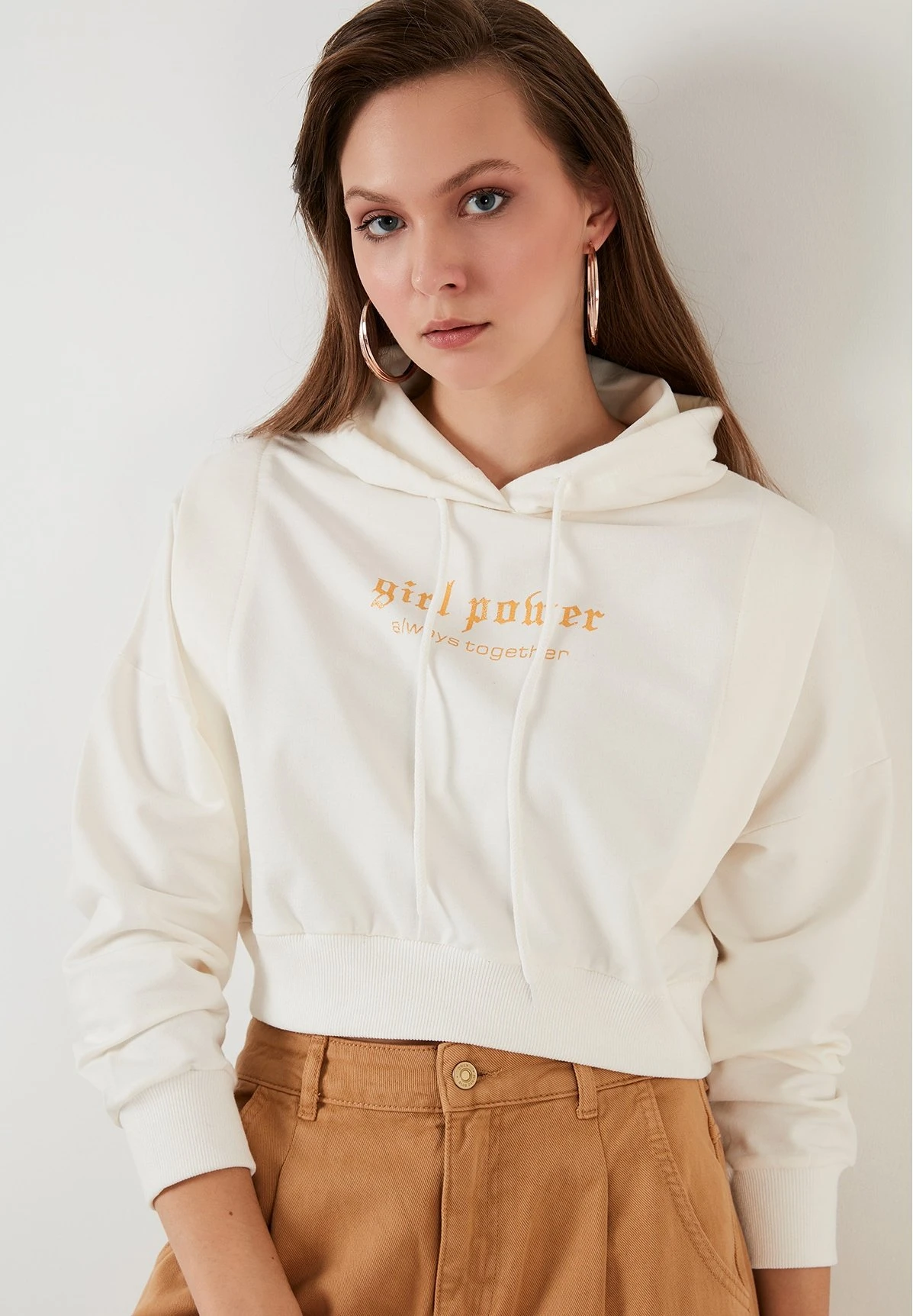 LELA Hoodie - Ecru - Afbeelding 3