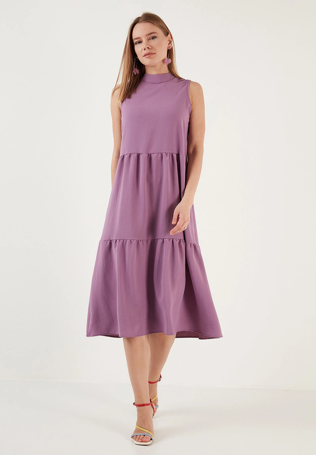 LELA Regular Fit - Jurk - Lilac - Afbeelding 3