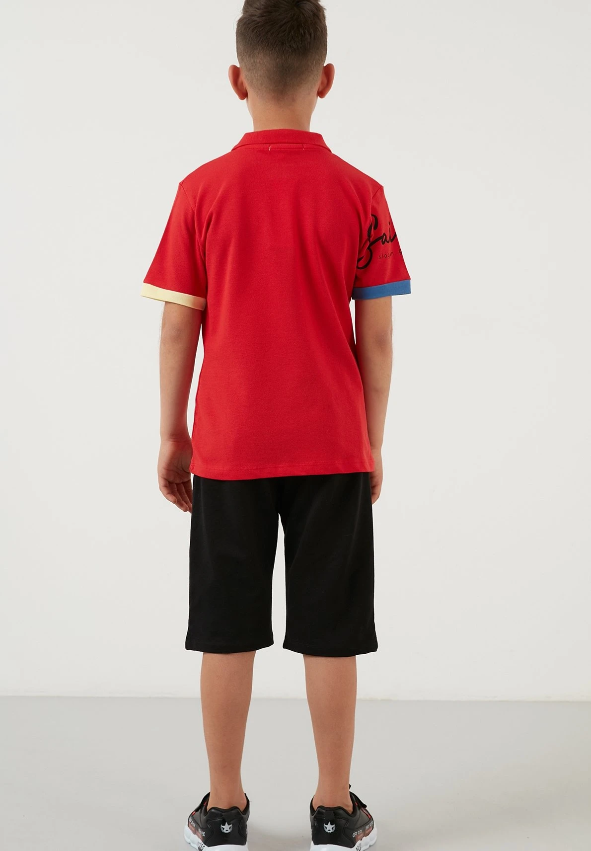 LELA Regular Fit - Shorts - Red - Afbeelding 3