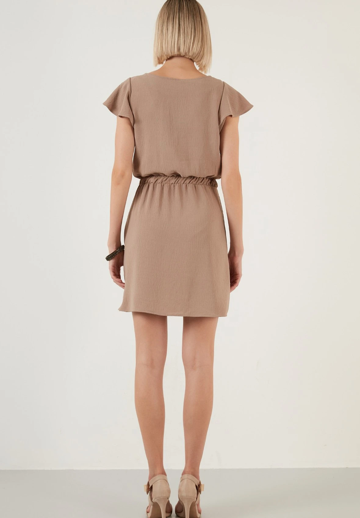 LELA Regular Fit - Jurk - Light Brown - Afbeelding 3