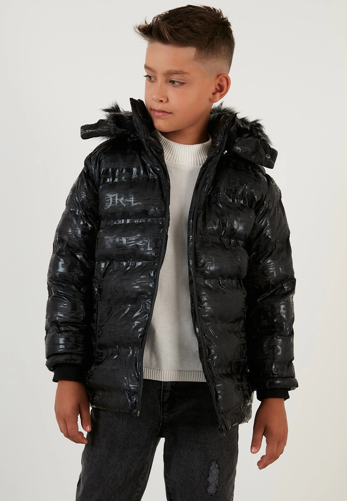 LELA Regular Fit - Winterjas - Black - Afbeelding 4