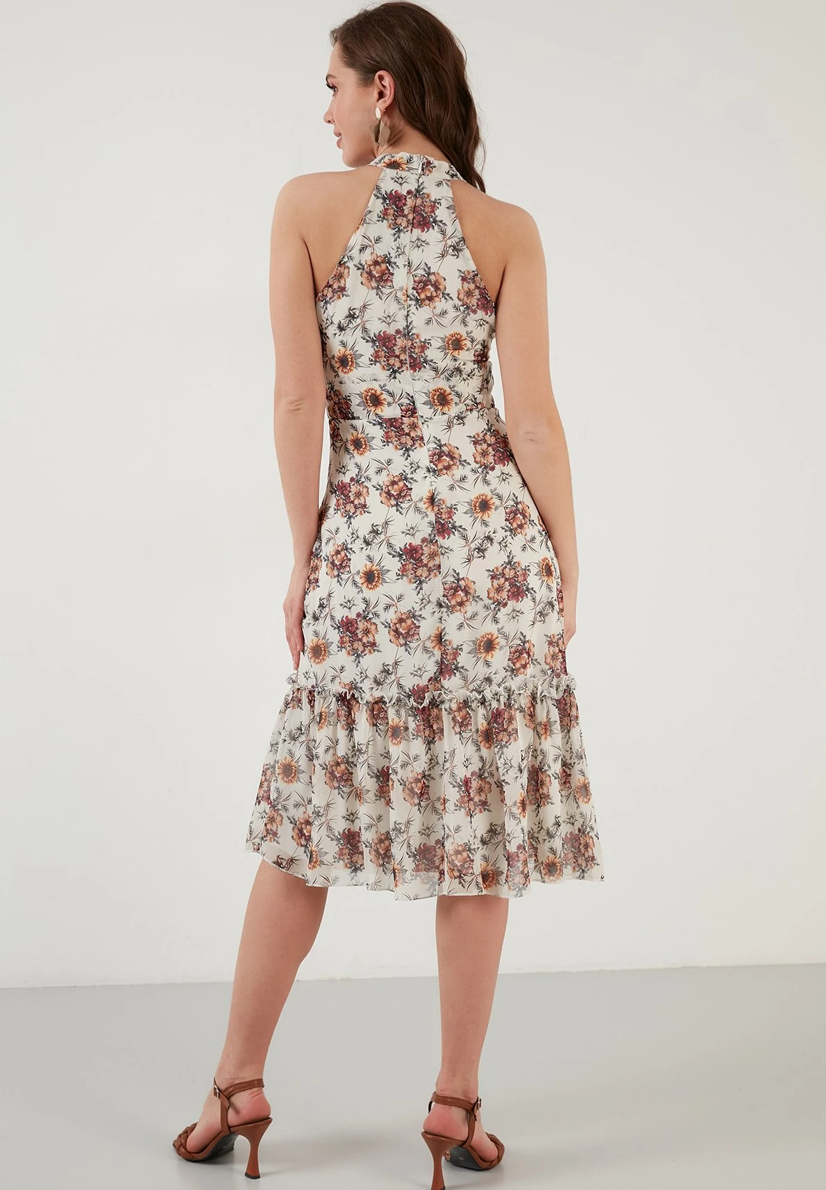 LELA Slim Fit - Jurk - Stone Colored - Afbeelding 4