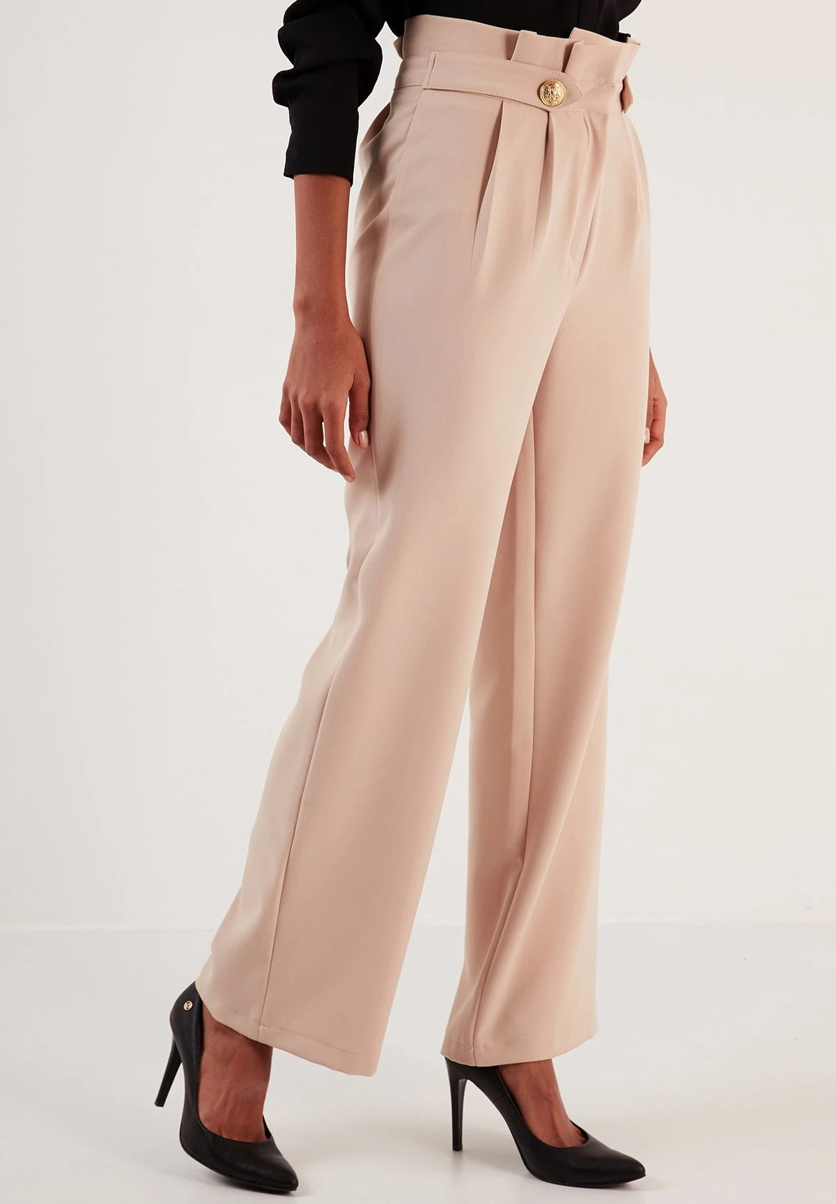 LELA Regular Fit - Broek - Mink - Afbeelding 2