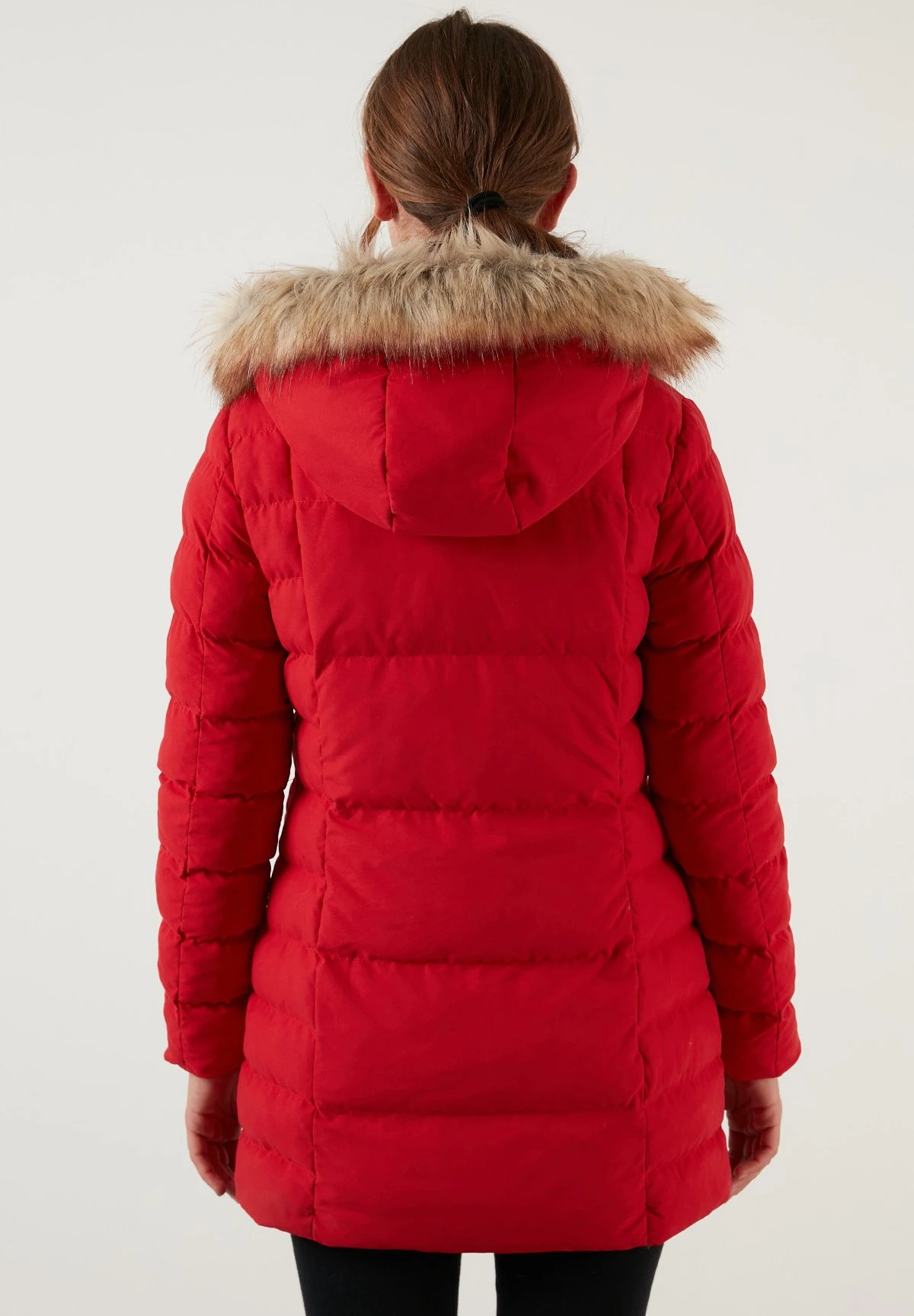 LELA Slim Fit - Winterjas - Red - Afbeelding 3