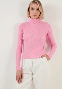 LELA Regular Fit - Trui - Pink