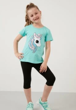 LELA Two Piece Set - Regular Fit - Legging - Mint, Black