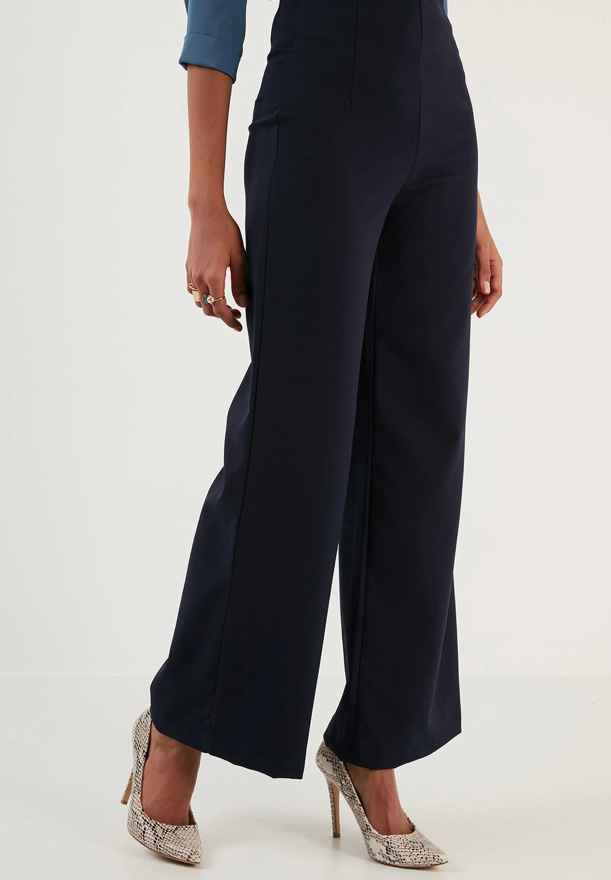 LELA Broek - Dark Blue - Afbeelding 4