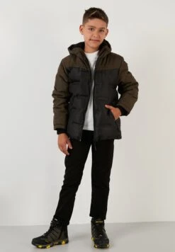 LELA Regular Fit - Winterjas - Khaki